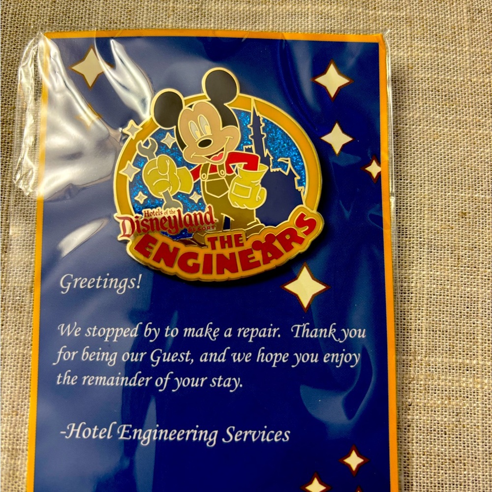 Disneyland “The Engineers” Pin